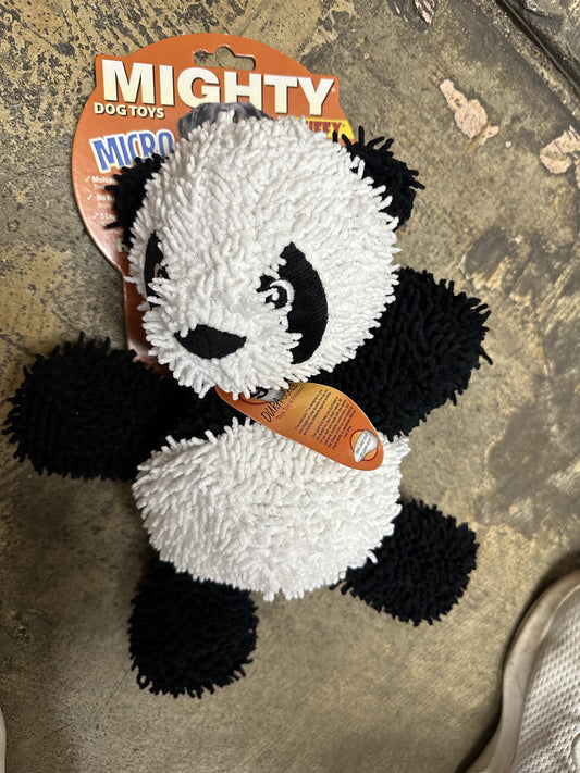 Mighty Dog Toy, Microfiber Panda, Large
