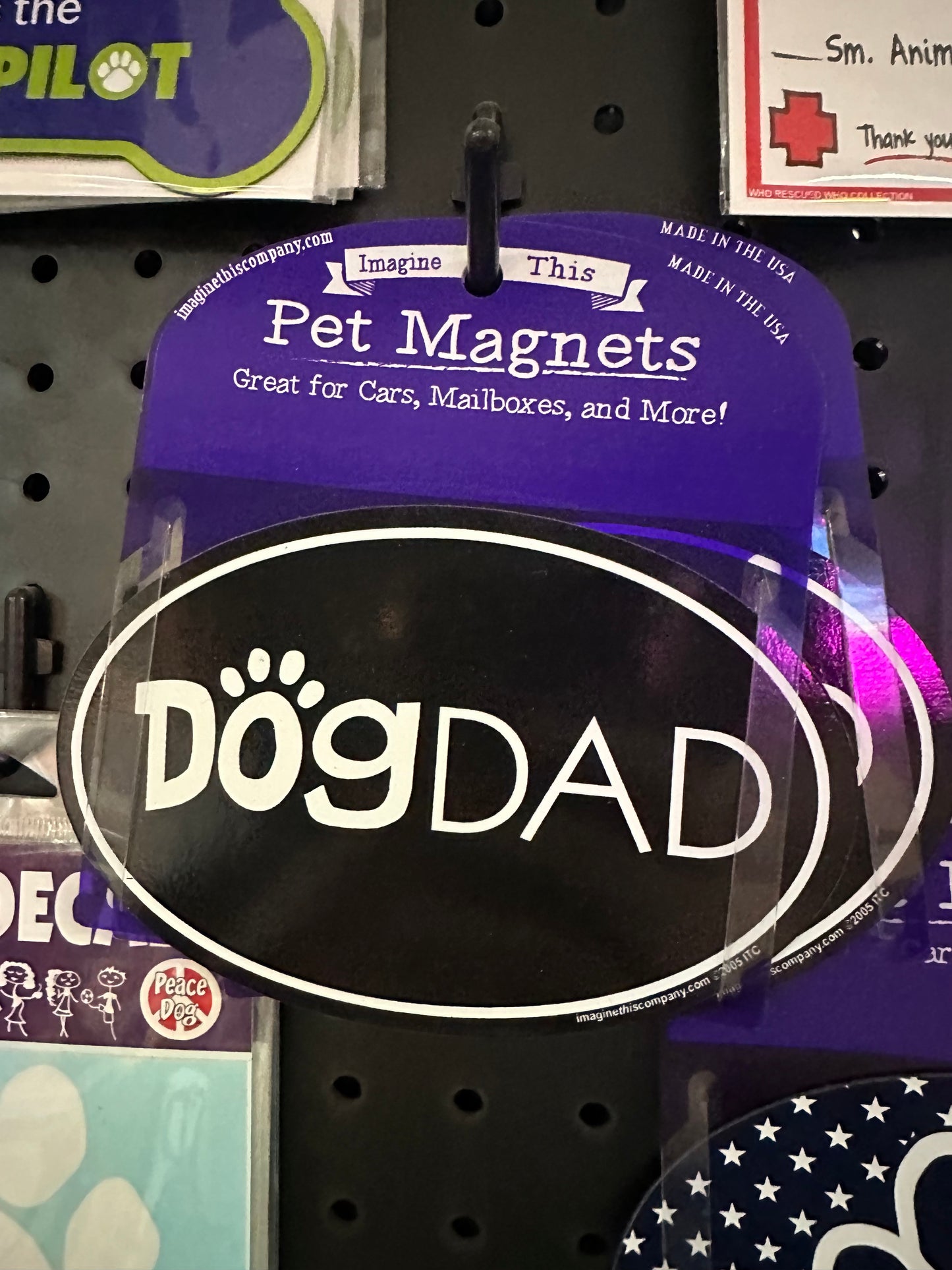 Large Pet Car Magnet