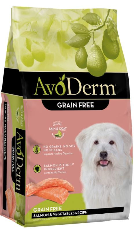 Avoderm Grain Free Salmon ; Dog Food ; 24lb