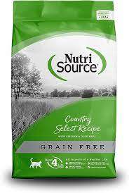 NutriSource Cat Food, Grain Free Country Select, 15lb