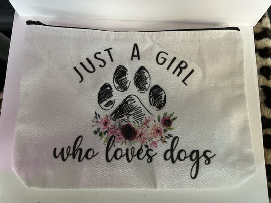 Just a Girl Who Loves Dogs Bag