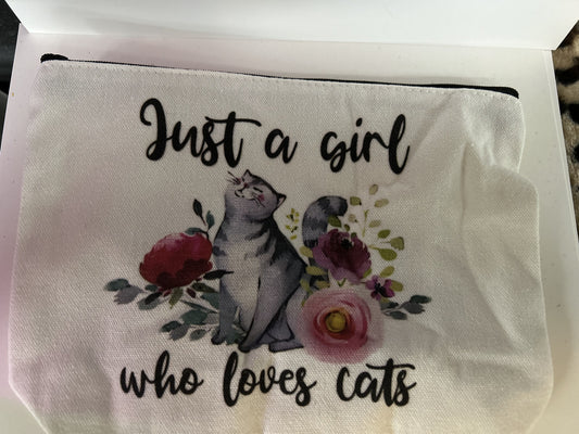 Just a Girl Who Loves Cats Bag