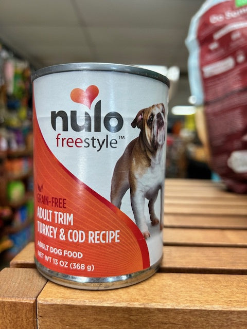 Nulo Adult Trim Dog Food, Grain Free Turkey/Cod 13 oz