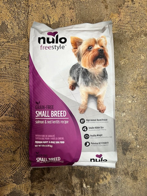 Nulo Small Breed Dog Food, Grain Free Salmon 11lb