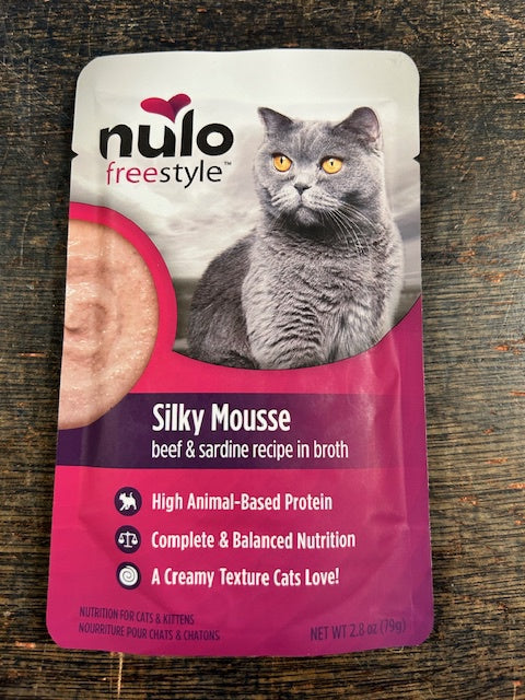 Nulo Cat Food,  Beef Mousse, 2.8oz