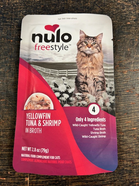 Nulo Cat Food,  Yellowfin Tuna/Shrimp, 2.8oz