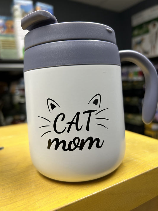 Cat Mom Insulated Mug