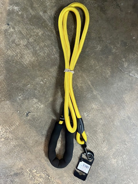 Bark Appeal Yellow Rope Leash, 6ft