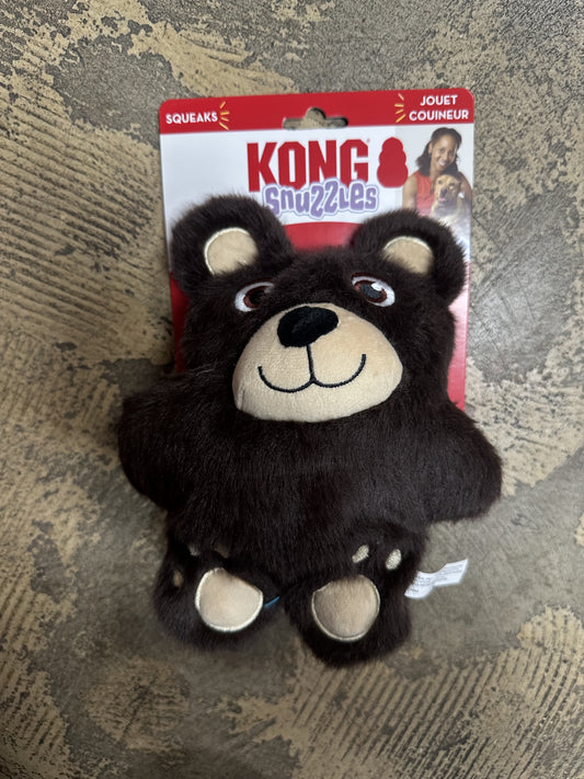 Kong Dog Toy, Snuzzles Bear, Medium