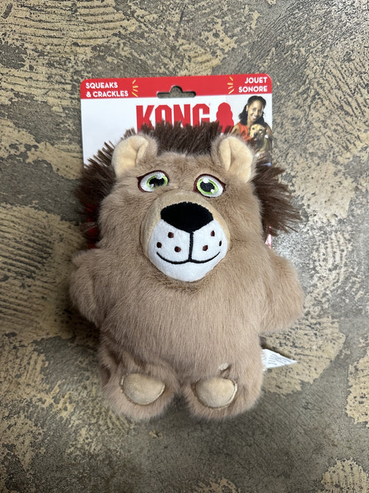 Kong Dog toy, Snuzzles Lion, Medium