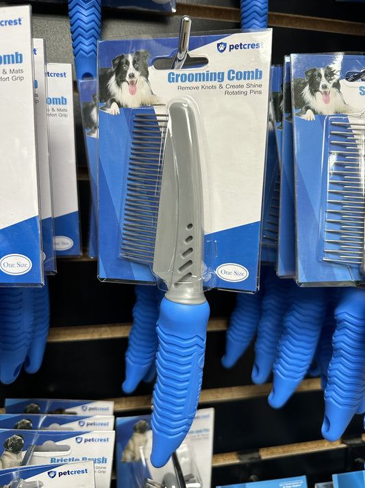 PetCrest Grooming Comb, Fine