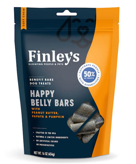 Finley's Happy Belly Soft Chew Bar 16 oz