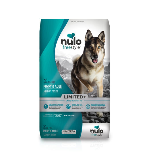Nulo Freestyle Dog Food, LID Grain Free Salmon 10lb