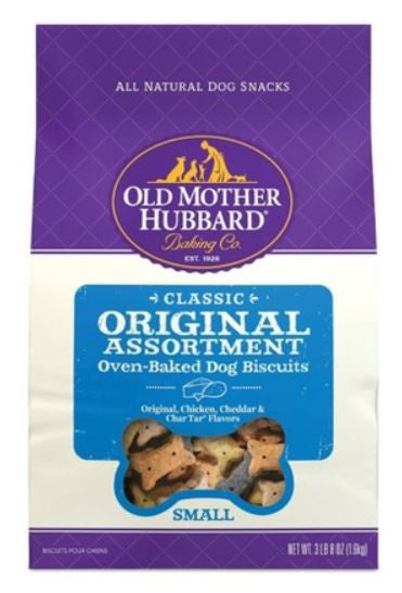 Old Mother Hubbard Classic Original Assortment ; Oven Baked Biscuit ; Dog Treat ; Small 20 oz