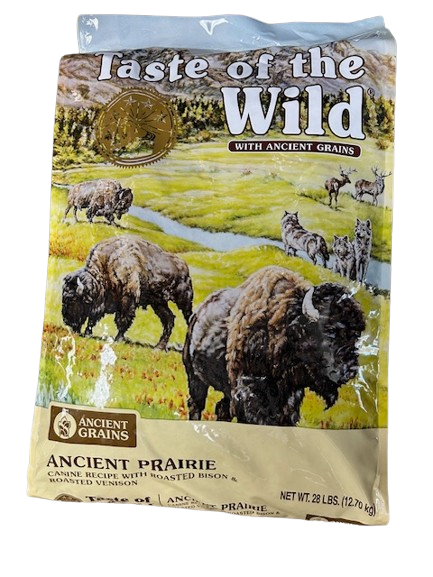 Taste of the Wild  Dog Food, Ancient Prairie 28lb
